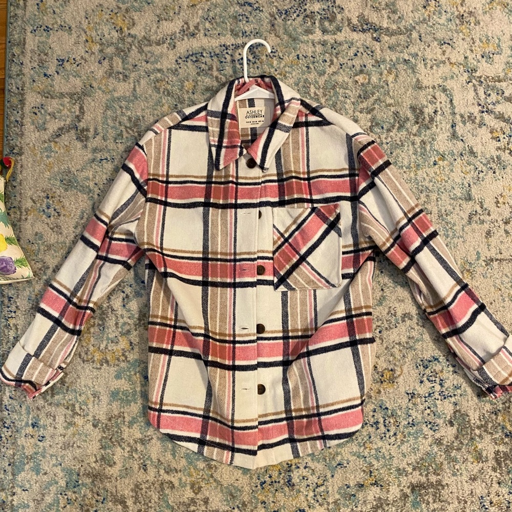 Plaid Shacket/ Jacket/ Flannel